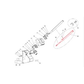 Náhradní hřídel pro HappyCow Mono