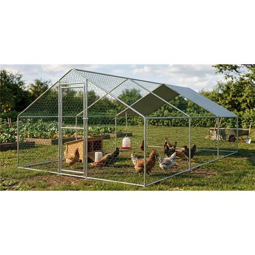 Voliéra se střechou 3×6×2 m Voliéra se střechou 3×6×2 m