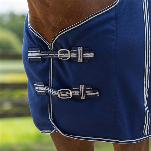 Odpocovací deka QHP Basic, modrá - 145/195 cm Deka odpocovací QHP Basic, modrá, 145 cm