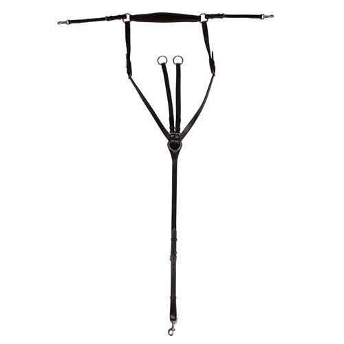 Poprsník QHP Basic pro, černý - vel. Full