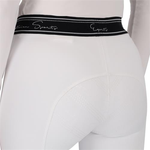Jezdecké dámské legíny QHP Eden, bílé - vel. 36 Leginy dámské QHP Eden, bílé, 36