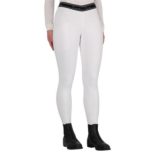 Jezdecké dámské legíny QHP Eden, bílé - vel. 38 Leginy dámské QHP Eden, bílé, 38