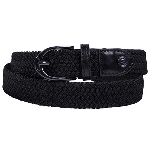 Elastický pásek QHP Jorine, černý - 95 cm Pásek Jorine