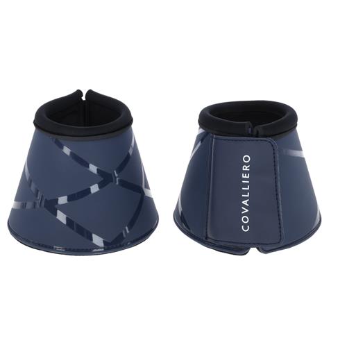 Zvony pro koně Covalliero S/S 2025, tmavě modré - vel. Cob