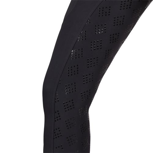 Dámské rajtky QHP Micah S/S 2025, černé - vel. 40 Dámské rajtky s gripem Micah QHP SS 2025, černé, 40