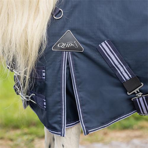 Nepromokavá deka QHP Luxury Mini 0g, modrá - vel. 85/115 cm Deka nepromok. QHP Falabella 0g, 85/115 cm