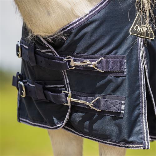 Nepromokavá deka QHP Luxury Mini 0g, modrá - vel. 60/90 cm Deka nepromok. QHP Falabella 0g, 60/90 cm
