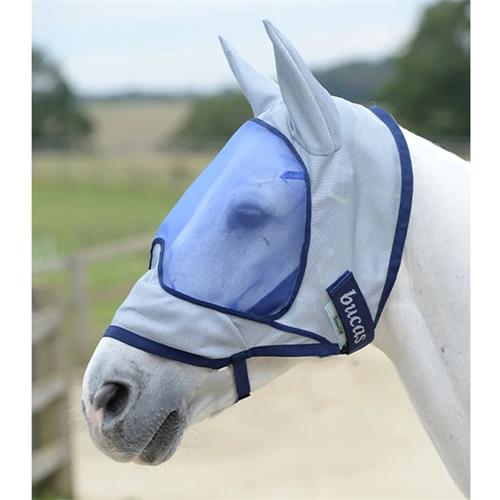 Maska proti hmyzu Bucas Buzz-Off Deluxe SS 2026, modrá - vel. 145/L