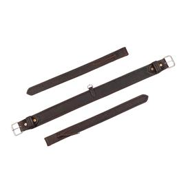 Westernový podbřišník zadní Lakota, hnědý