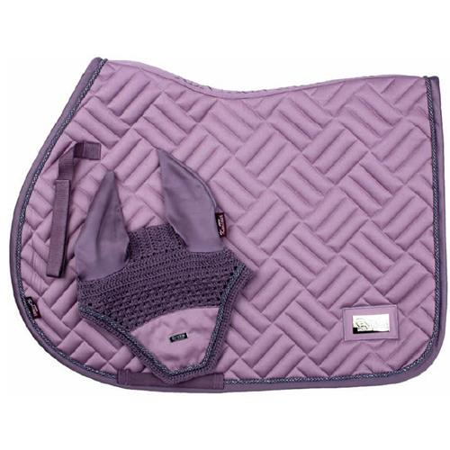 Podsedlová dečka + čabraka Kentaur Satén, VS - Lila
