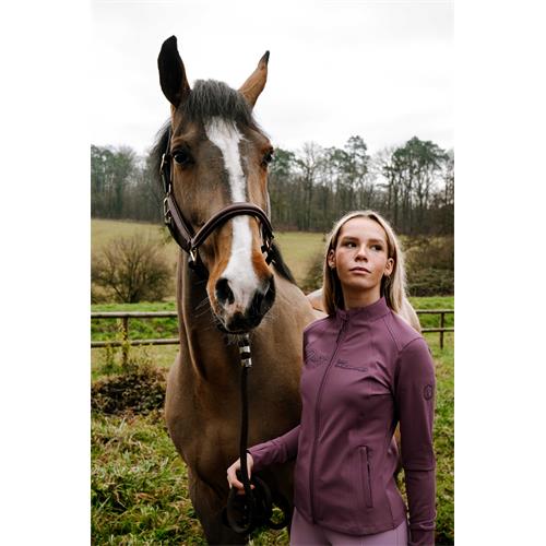 Dámská mikina Equitheme Ilona, SS 26, fialková - vel. S Mikina dámská Equithéme Ilona SS 26, fialková, vel. S