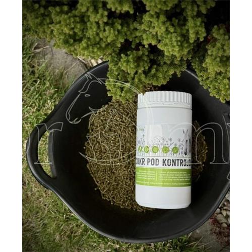 Doplněk pro koně Dromy Cukr pod kontrolou, 1,5 kg Doplněk pro koně Dromy Cukr pod kontrolou, 1,5 kg