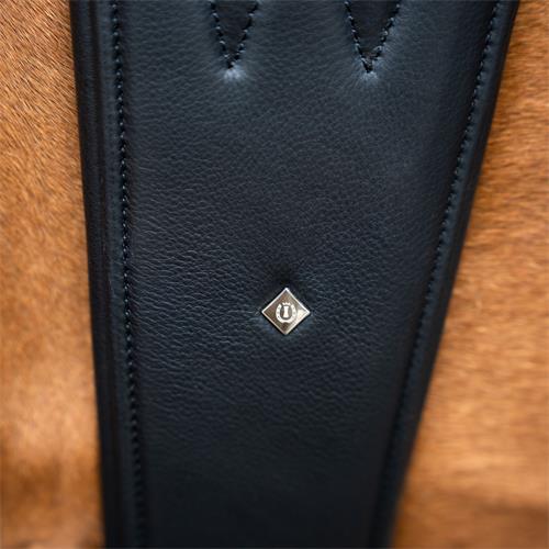 Anatomický podbřišník IRH, kožený, černý - vel. 125 cm Anatomický podbřišník IRH, kožený, černý, 125 cm