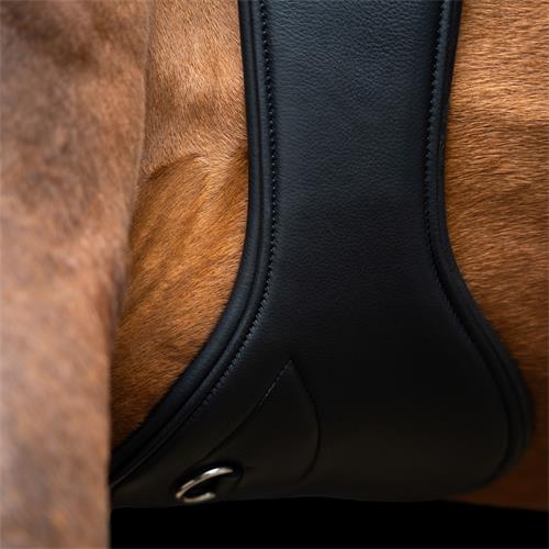 Anatomický podbřišník IRH, kožený, černý - vel. 135 cm Anatomický podbřišník IRH, kožený, černý, 135 cm