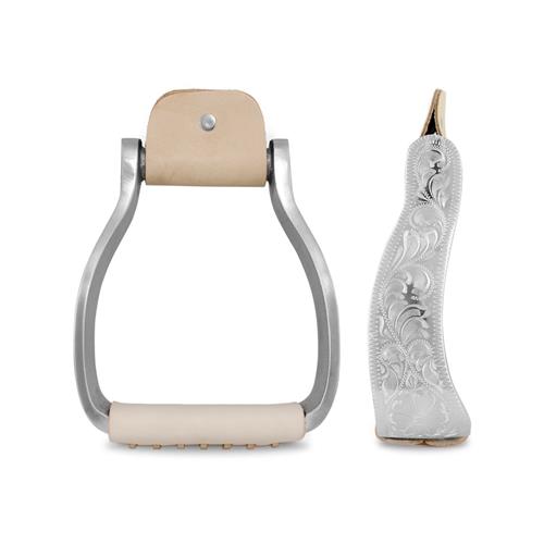 Třmeny westernové Pool´s hliníkové se zdobením Třmeny westernové Pool´s hliníkové se zdobením