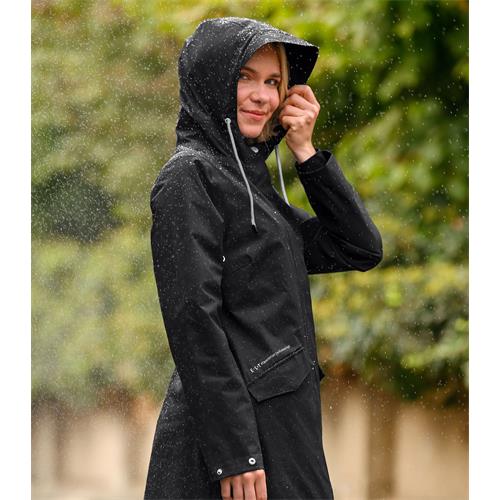 Dámský nepromokavý kabát ELT Performance, černý - vel. S Kabát nepromokavý ELT Performance, černý, vel. S