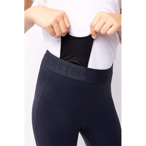 Dětské jezdecké leginy Horze Madison, tmavě modré - vel. 122/128 Leginy dětské Horze Madison, modré, vel. 122/128