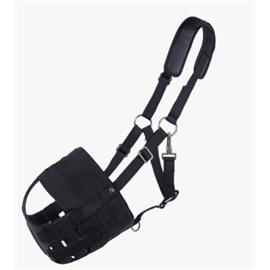 Ohlávka QHP včetně náhubku, černá