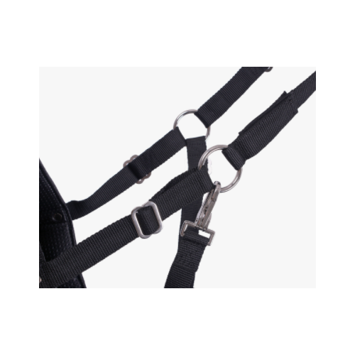 Ohlávka QHP včetně náhubku, černá - vel. Full Ohlávka QHP včetně náhubku, černá, vel. Full