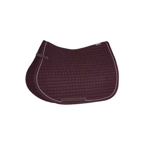 Podsedlová dečka Eskadron Cotton Silver, vínová, VS