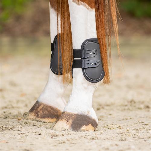 Sada chráničů na koně QHP, černá - vel. Pony Sada chráničů na koně QHP, černá, Pony