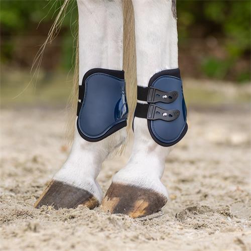 Sada chráničů na koně QHP, modrá - vel. Pony Sada chráničů na koně QHP, modrá, Pony