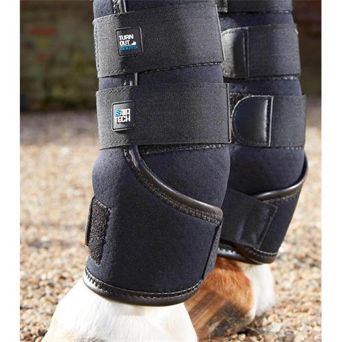 Kloubové neoprenové chrániče Premier Equine, černé - vel. XL