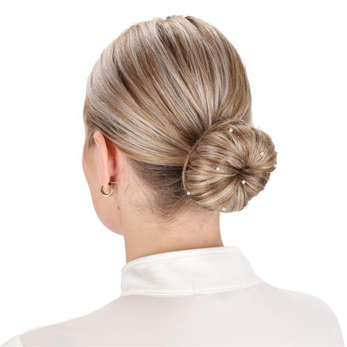 Síťka do vlasů QHP Invisible - světlá - blond Síťka do vlasů QHP s perlami, černá