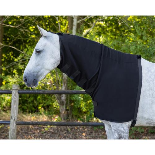 Náhradní díl na krk fleecový, černý - vel. S ( Pony)