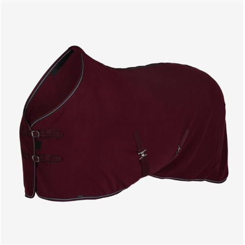 Odpocovací deka Horze Kiel, vínová - 135 cm Deka fleecová Horze Kiel, vínová, 135 cm