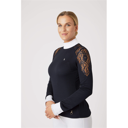 Dámská závodní košile Horze Sylvie, modrá - vel. 40 Košile dámská závodní Horze Sylvie, modrá, 40