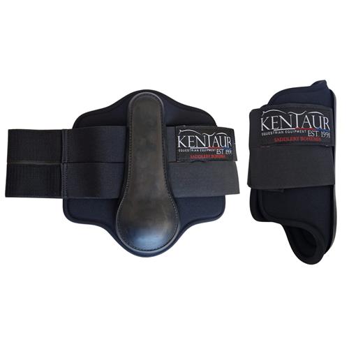 Přední neoprenové chrániče Kentaur, černé - vel. 2
