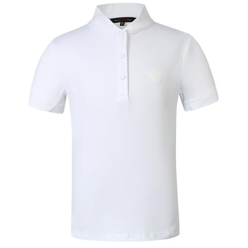 Dětské závodní triko Covalliero 2024, bílé - 152/158