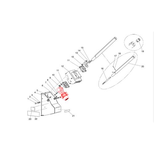Náhradní motor a převodovka pro HappyCow Mono Náhradní motor a převodovka pro HappyCow Mono