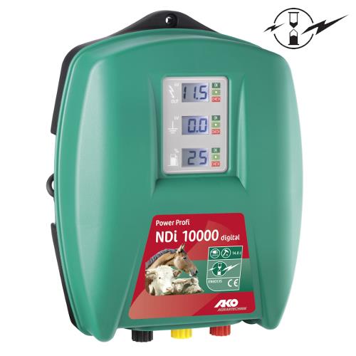 Zdroj pro elektrický ohradník AKO Power Profi NDi 10000, síťový, 10 J