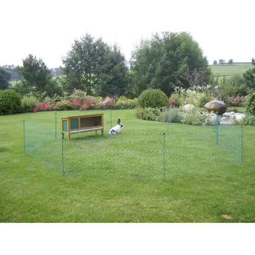 Síť pro králíky 65 cm, jednoduchá špička - vodivá, 12 m