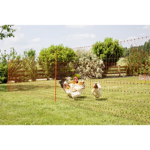 Síť pro drůbež PoultryNet, vodivá, výška 106 cm, délka 50 m, dvojitá špička Síť pro drůbež PoultryNet, vodivá, výška 106 cm, délka 50 m, dvojitá špička