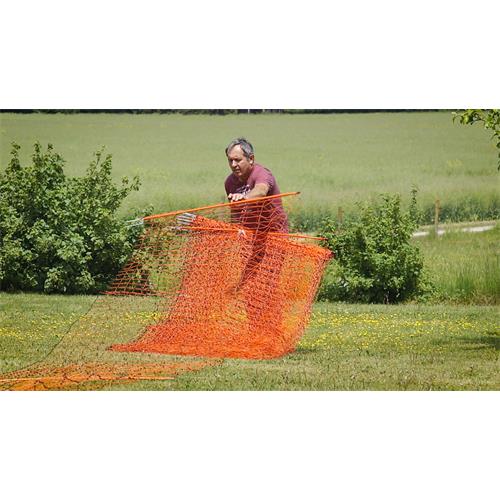 Síť pro drůbež PoultryNet, vodivá, výška 106 cm, délka 50 m, dvojitá špička Síť pro drůbež PoultryNet, vodivá, výška 106 cm, délka 50 m, dvojitá špička