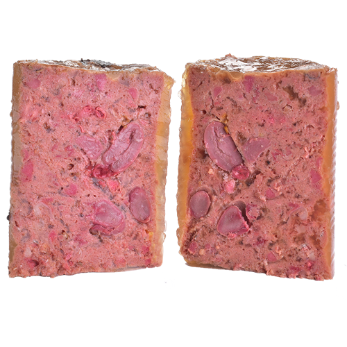 Carnilove Wilde konzerva pro štěňata Meat Salmon & Turkey Puppies, 400g Konzerva pro štěně Carnilove losos a krocan, 400 g - obsah konzervy.