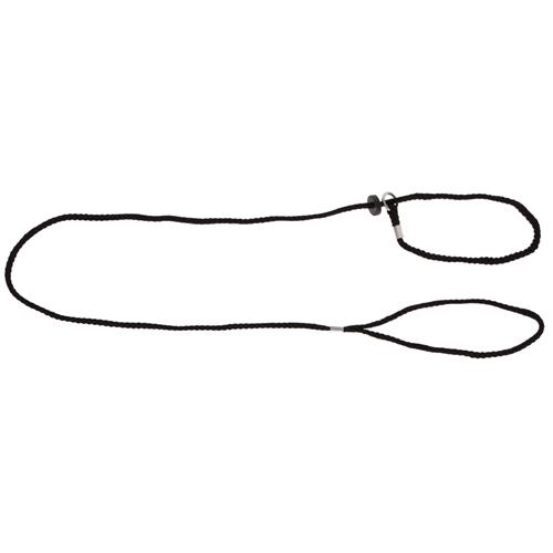 Předváděcí vodítko pro psy na výstavy, černé, 125 cm