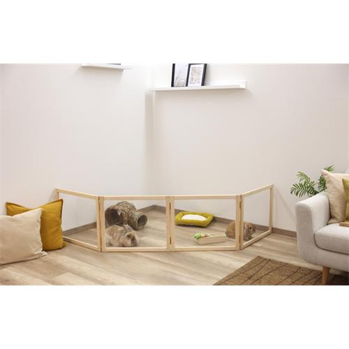 Stěna k výběhu pro malá zvířata 4ks 58 × 48 cm Stěna k výběhu pro malá zvířata 4ks 58 × 48 cm