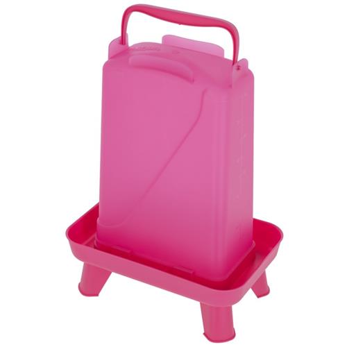Napáječka pro drůbež s nožičkami růžová 5,5 l Napáječka pro drůbež s nožičkami růžová 5,5 l