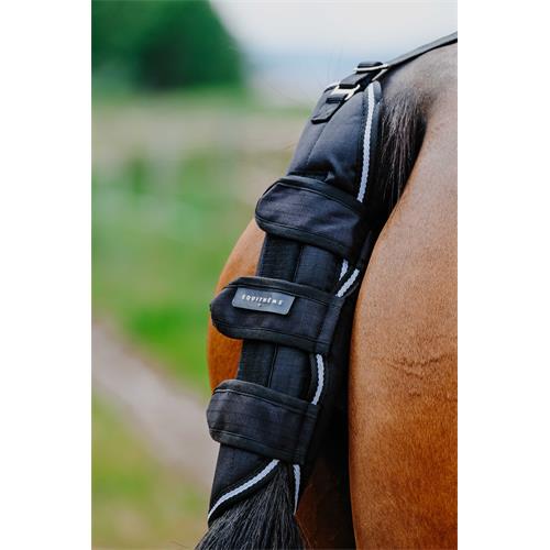Chránič ocasu Equithéme Tyrex 600D, černý, vel. Full