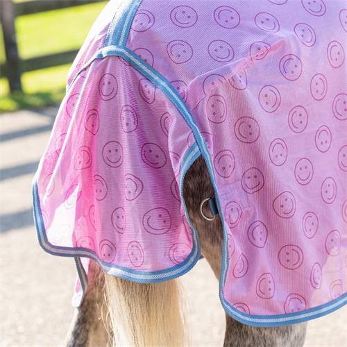 Síťovaná deka proti hmyzu QHP Rosalynn, SS 26 Cheery pink, růžová - vel. 115 cm