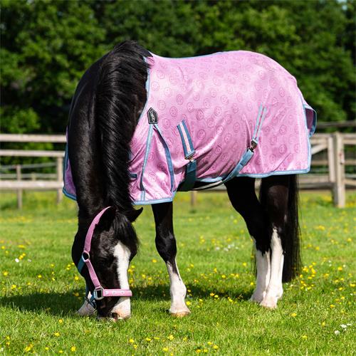 Síťovaná deka proti hmyzu QHP Rosalynn, SS 26 Cheery pink, růžová - vel. 115 cm