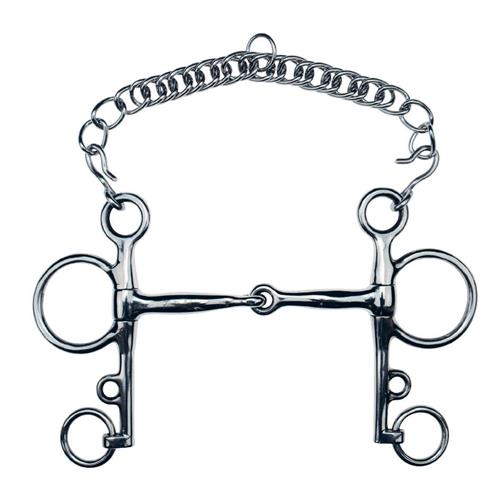 Udidlo Pelham Feeling, 1x lomené - 14,5 cm Udidlo Pelham Feeling, lomené, vel. 14,5 cm