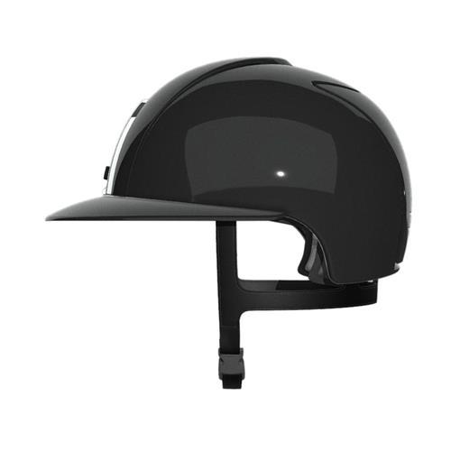 Bezpečnostní jezdecká přilba KEP Italia Cromo 2.0 Shine Polo, černá - M, vel. 55 Přilba bez. KEP Cromo 2.0 Shine Polo, černá, vel. M, 55