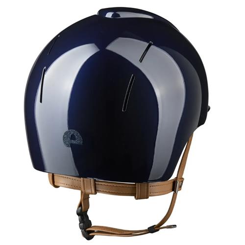 Bezpečnostní jezdecká přilba KEP Italia Smart Nova Polish Star Polo, modrá - M, vel. 54 Přilba KEP Smart Nova Polish Star Polo, modrá, vel. M, 54
