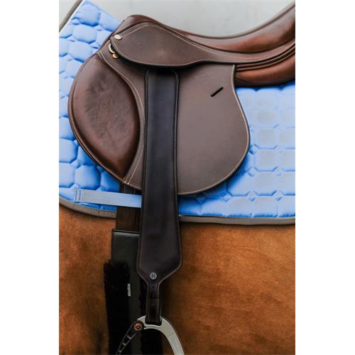 Kožené třmenové řemeny Norton Comfort, černé - vel. M Třmenové řemeny Norton Comfort, černé, vel. M