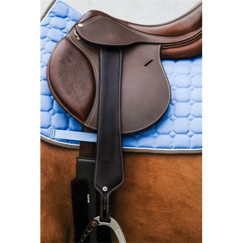 Kožené třmenové řemeny Norton Comfort, černé - vel. M Třmenové řemeny Norton Comfort, černé, vel. M